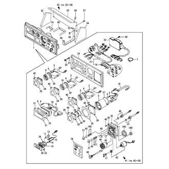 FIG 43. INSTRUMENT PANEL(D-TYPE)