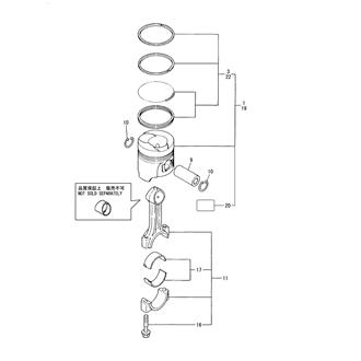 FIG 17. PISTON & CONNECTING ROD