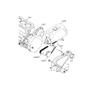 FIG 46. COVER(V-BELT)(TO E/#5117)