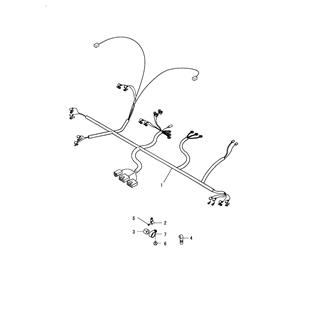 FIG 54. (44A)WIRE HARNESS(EARTH FLOAT TYPE)