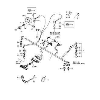 FIG 39. WIRE HARNESS & SENSOR(EARTH FLOAT TYPE)