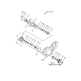 FIG 28. COOLING PUMP(SEA WATER)