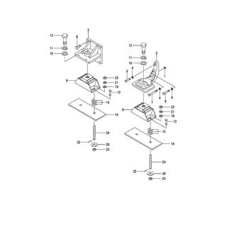 FIG 74. (7A)MOUNTING FOOT(ZF286)(SHOCK ABSORBER SPEC.)