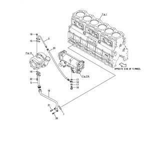 FIG 80. (24A)LUB. OIL PIPE(TURBINE)(BV, NK SPEC.)