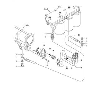 FIG 81. (25A)LUB. OIL PIPE(LUB. OIL FILTER)(BV, NK SPEC.)