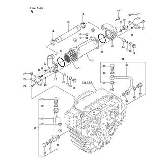 FIG 21. LUB. OIL COOLER