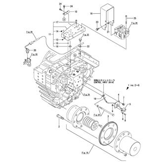 FIG 27. ELECTRONIC TROLLING(ROTATION PICKUP DEVICE & SUB-PLATE)