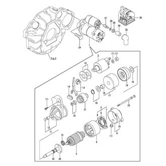 FIG 31. STARTER MOTOR