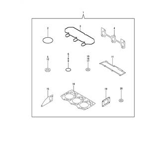 FIG 37. GASKET SET(OPTIONAL)