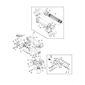 FIG 16. LUB. OIL COOLER & LUB. OIL FILTER