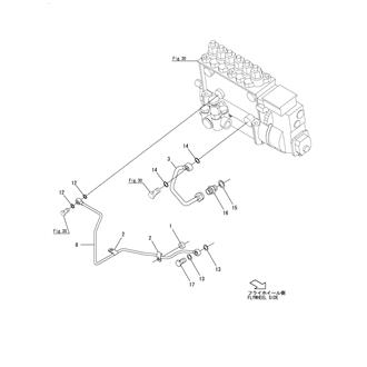 FIG 18. LUB. OIL PIPE(FUEL INJECTION PUMP)