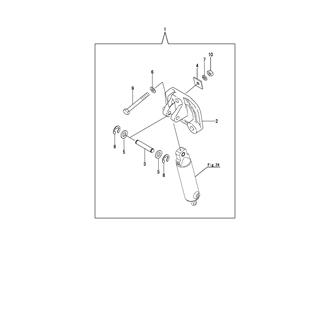 FIG 18. CYLINDER SUPPORT(ONE CYLINDER SPEC)(OPTIONAL)