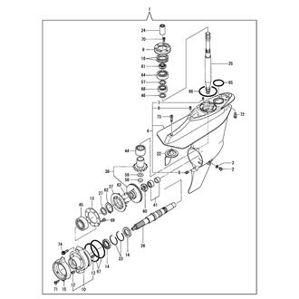 FIG 5. LOWER GEAR HOUSING