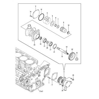 FIG 21. COOLING PUMP(SEA WATER)