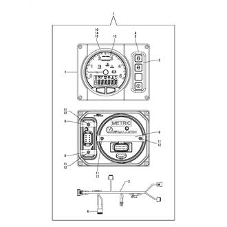 FIG 46. INSTRUMENT PANEL(B25)(MEDALLION)