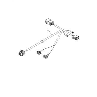 FIG 56. (42A)SHIFT HARNESS(FOR ZF25, ZF25A SOLENOID SHIFT)