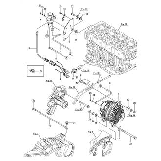 FIG 59. (38A)ALTERNATOR(EARTH FLOAT TYPE REMODEL KIT)(OPTIONAL)