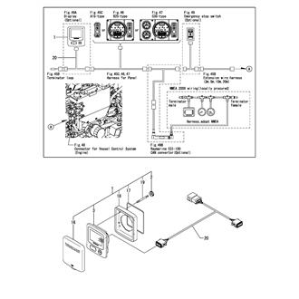 FIG 65. (49A)DISPLAY(FOR A15, B25, C35 PANEL)(OPTIONAL)