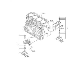 FIG 72. (49H)FLEXIBLE MOUNT(FOR SD60)