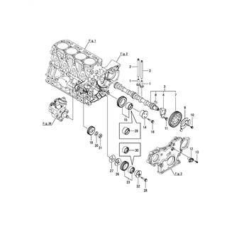 FIG 16. CAMSHAFT & DRIVING GEAR