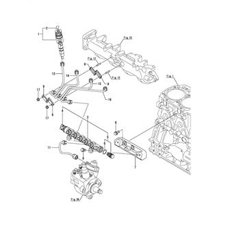 FIG 40. FUEL INJECTION VALVE & FUEL INJECTION PIPE