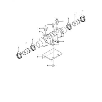 FIG 68. (42A)FUEL COOLER(HULL SIDE)(OPTIONAL)