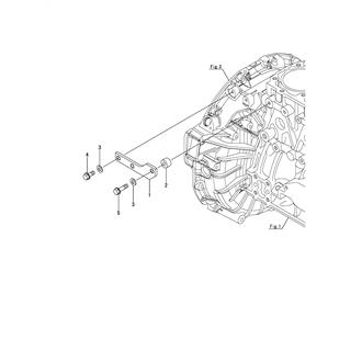 FIG 89. (60F)SUPPORT(FLYWHEEL HOUSING)(FOR S2 DRIVE)