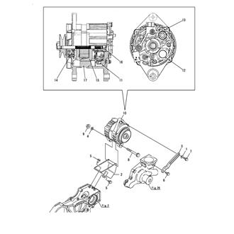 FIG 46. GENERATOR(24V/EARTH FLOAT TYPE)