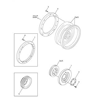 FIG 22. DAMPER & FLYWHEEL SPACER