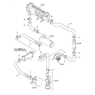 FIG 40. COOLING PIPE(SEA WATER)(6LP-WSTZY)