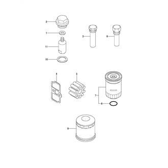 FIG 63. SPARE PARTS(JAPAN COAST GUARD SPEC.)