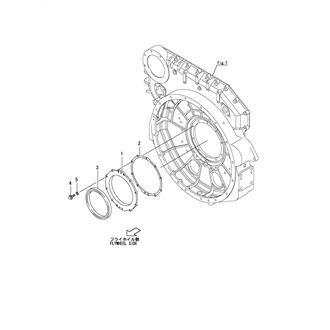 FIG 5. OIL SEAL CASE(SIDE OF FLYWHEEL)