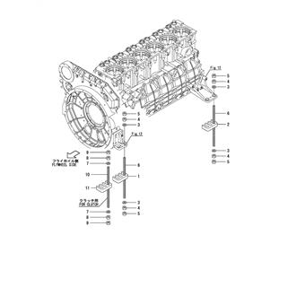 FIG 20. ENGINE SET PARTS(STEEL VESSEL SPEC.)