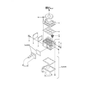 FIG 59. COOLING WATER THERMOSTAT(FRESH WATER)