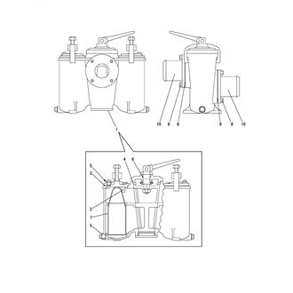 FIG 63. FILTER(SEA WATER)(DUPLEX)