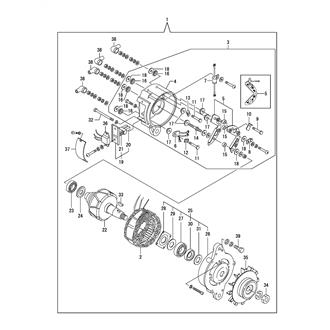 FIG 116. GENERATOR(INNER PARTS)(600W)