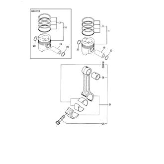 FIG 20. PISTON & CONNECTING ROD