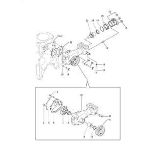 FIG 25. COOLING PUMP(FRESH WATER)