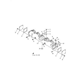 FIG 12. EXHAUST MANIFOLD