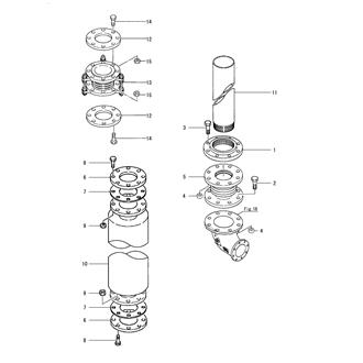 FIG 14. EXHAUST PIPE(6CH-WUTE)