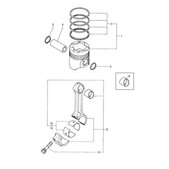 FIG 25. PISTON & CONNECTING ROD(6CH-WUTE)