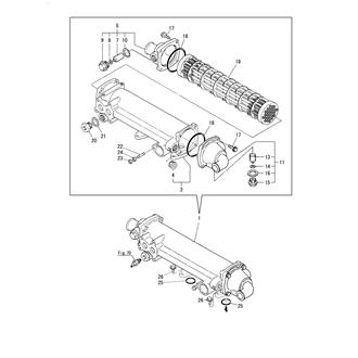 FIG 28. LUB. OIL COOLER(6CH-WUTE)