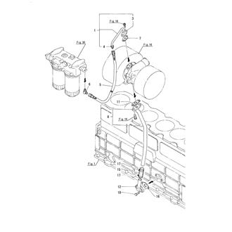 FIG 34. LUB. OIL PIPE(TURBINE)(6CH-WDTE)