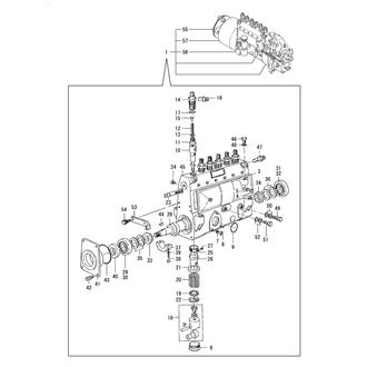 FIG 47. FUEL INJECTION PUMP(6CH-WUTE)