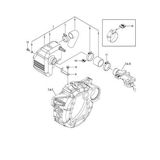 FIG 13. AIR INTAKE SILENCER