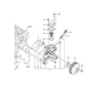 FIG 23. COOLING PUMP(FRESH WATER)