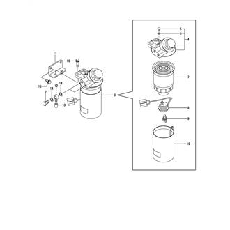 FIG 32. FUEL PRE-FILTER(HULL SIDE)