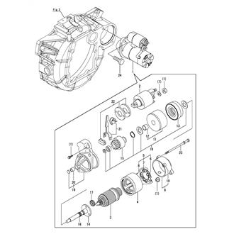 FIG 37. STARTER MOTOR