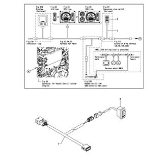 FIG 57. EMERGENCY STOP SWITCH(FOR A15, B25, C35 PANEL)(OPTIONAL)