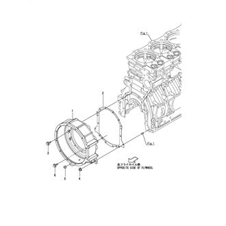 FIG 10. COVER(OPPOSITE SIDE OF FLYWHEEL)